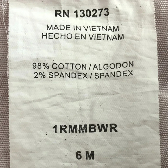 Lee Riders by Lee Casual Mid Rise Bermuda 5 Pocket Denim Jean Shorts Red Sz 6 - Picture 8 of 9